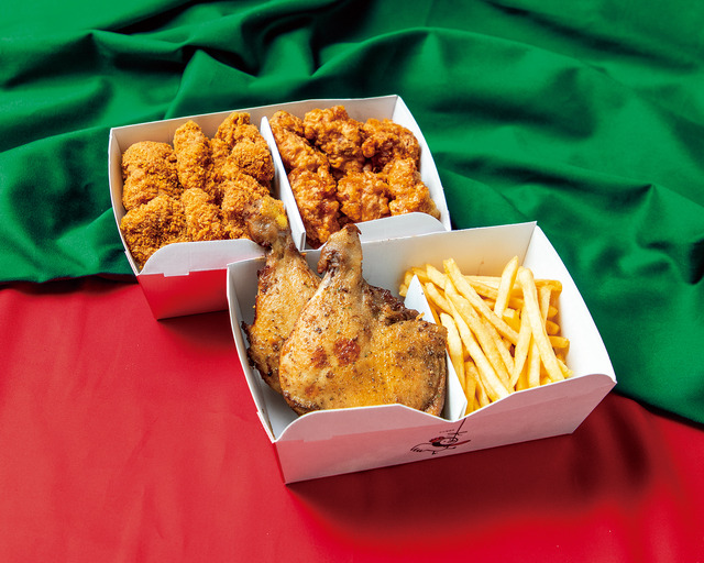 【レストラン・フードコート店舗メニュー】　がブリマスBOX M　2～3人前　テイクアウト　早割：3,877円（税込）　通常：4,201円（税込）