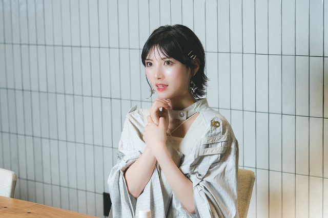 「Billboardは大阪も横浜もとても雰囲気がよくて、いいライブになりました。アルバムを出したあとのツアーもできたらいいなと思っています」とこの夏を賭けた自身初のBillboardでのライブを振り返った。【撮影：時枝七奈】