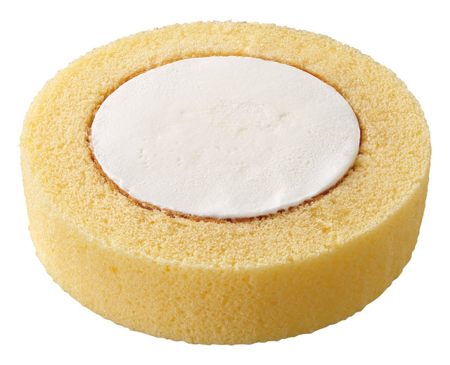 【従来品】「Uchi Café プレミアムロールケーキ」(税込 214 円)