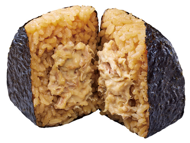 【盛りすぎ商品】「盛りすぎ!和風シーチキン マヨネーズおにぎり」(税込 181 円)