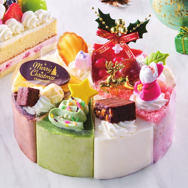 Xmas アソートデコレーション　17cm（8カット）（税込4,212円）