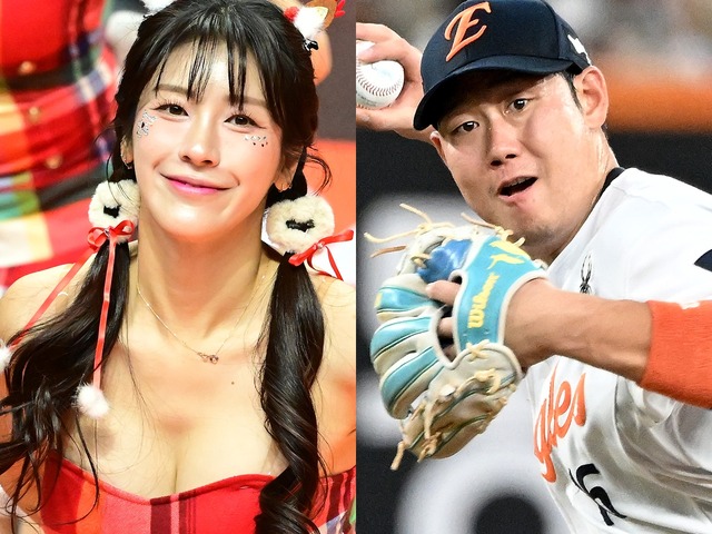 年下プロ野球選手と結婚の韓国人気チア、馴れ初めを赤裸々告白「私から先に…」“飲酒運転”前科の夫支える