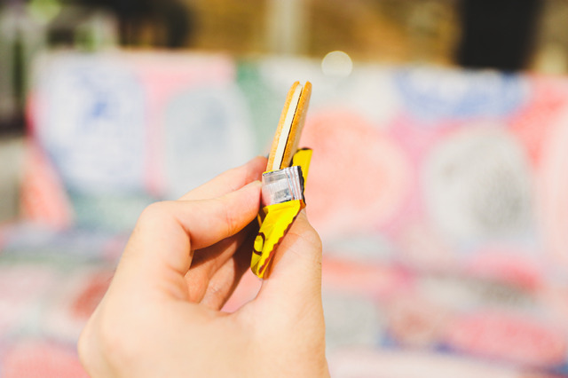 THE DROS「サンドクッキー（マスカルポーネ＆ヘーゼルナッツ）」【撮影／平木昌宏】