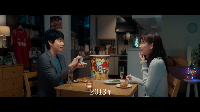 「40年間、クリスマスの中心にいた。」篇から