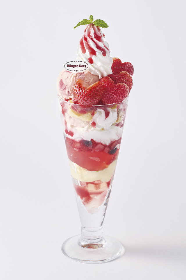 ハーゲンダッツといちごのジョナパフェ（税込1,209円）