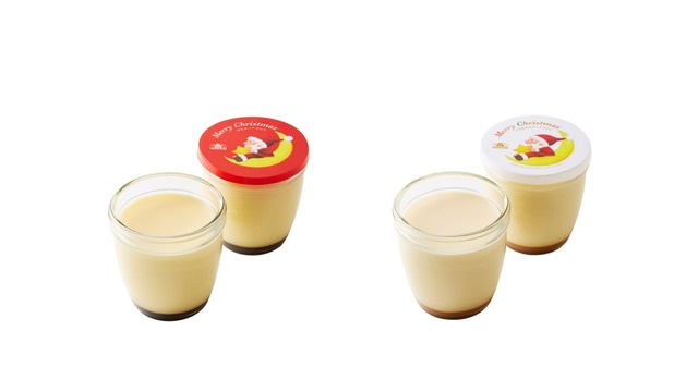 （画像：左）カスタードプリン（画像：右）とろ生カスタードプリン　価格：各３７８円