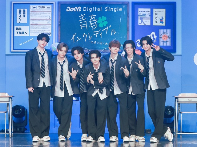 “&TEAMの後輩”「aoen」、全席完売のミニライブ開催！2nd Single『秒で落ちた』リリースをサプライズ発表