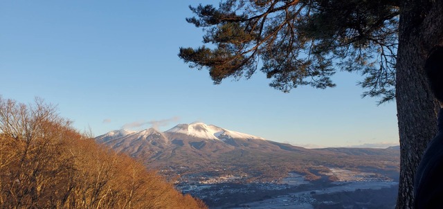 山頂からの景色