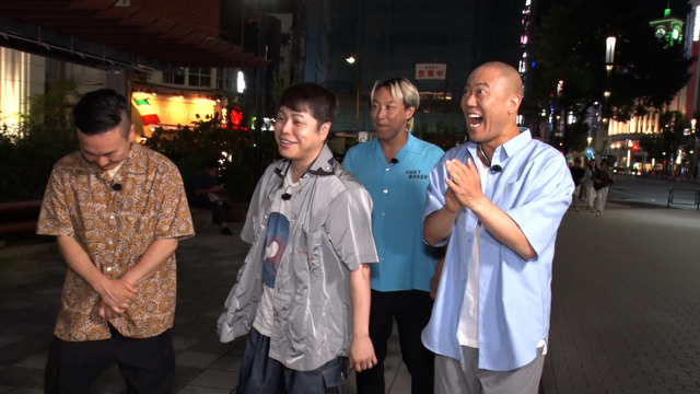 真の嫌われ芸人の結果は！？（左から）山内、井上、しんいち、ナダル（C）MBS