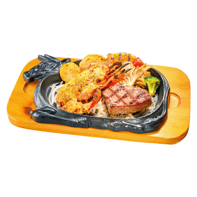 ロブスター＆黒毛和牛サーロイン（80g）（税込3,399円）