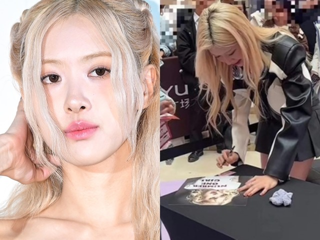 中国で行われたBLACKPINK・ロゼの公式イベントに“偽物”が登場　サイン会まで行い物議も本人は「従っただけ」