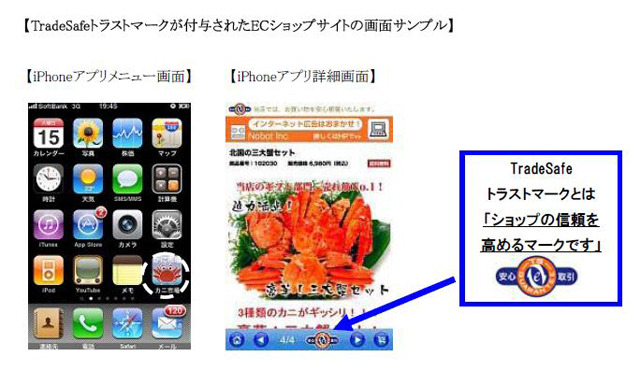 iPhoneから商品を購入