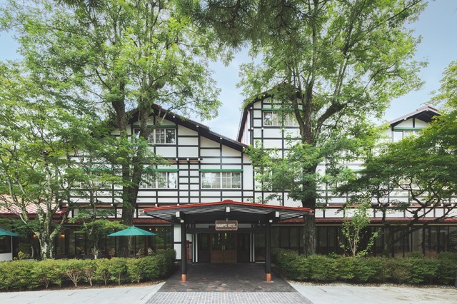 万平ホテル　アルプス館　外観