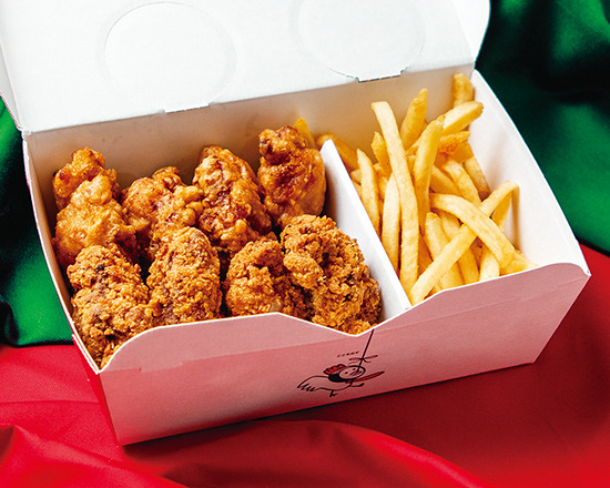 【居酒屋店舗メニュー】　がブリマスBOX コンボ　テイクアウト　2,149円（税込）