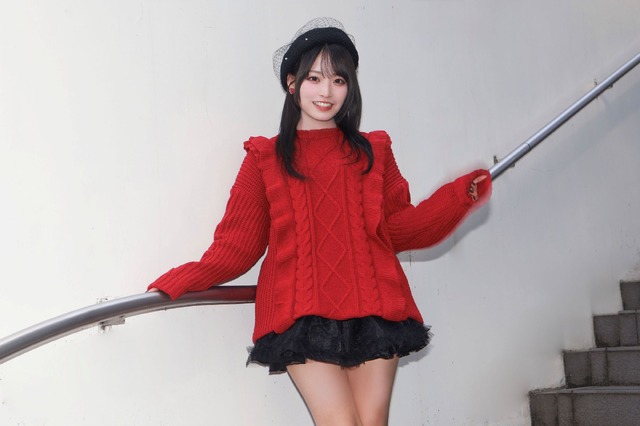 SKE48・入内嶋涼【撮影：浜瀬将樹】