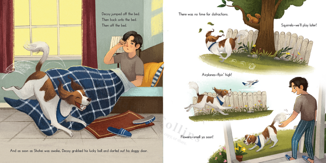 『DECOY SAVES OPENING DAY（原書タイトル）』中面ページ（C）ポプラ社