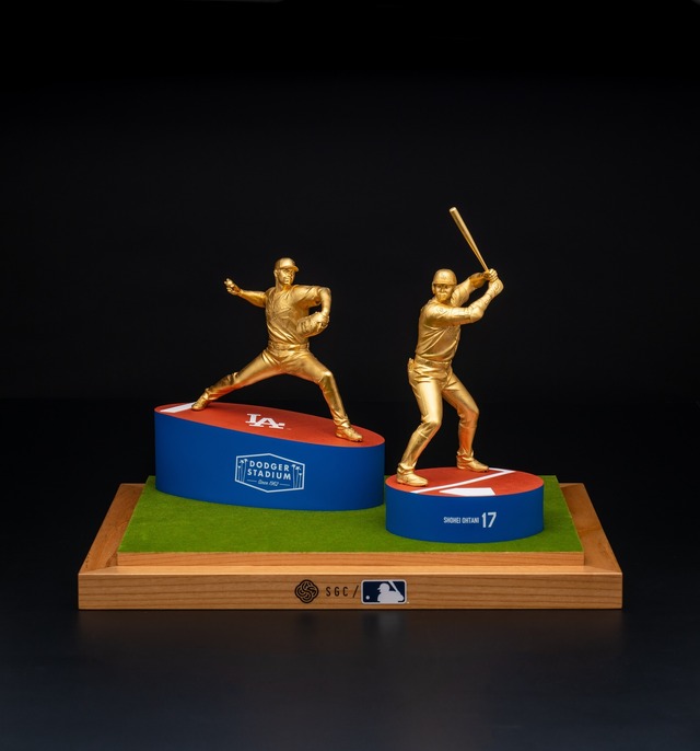 K24 二刀流大谷翔平 1/10スケール 36,520,000円（販売予定価格）1/20スケール 11,220,000円（販売予定価格）　