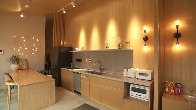 スッキリとしたダイニングキッチン©MBS