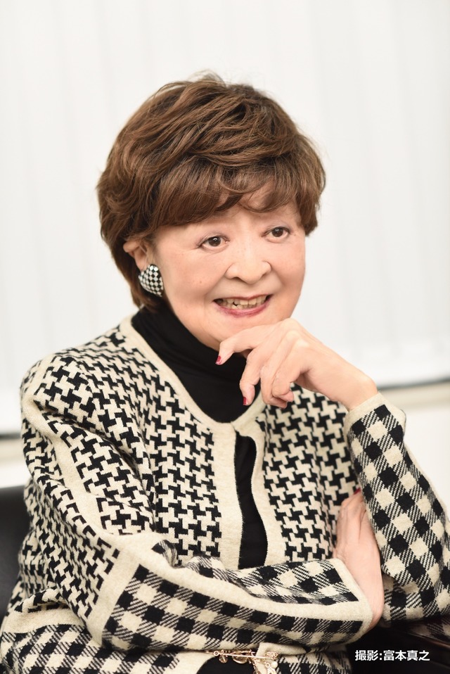 内館牧子さん（撮影・富本真之）