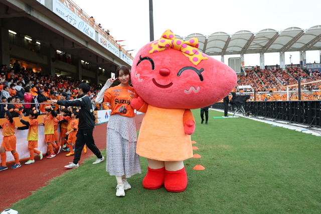 清水エスパルスホームゲーム（VS.東京ヴェルディ戦）啓発