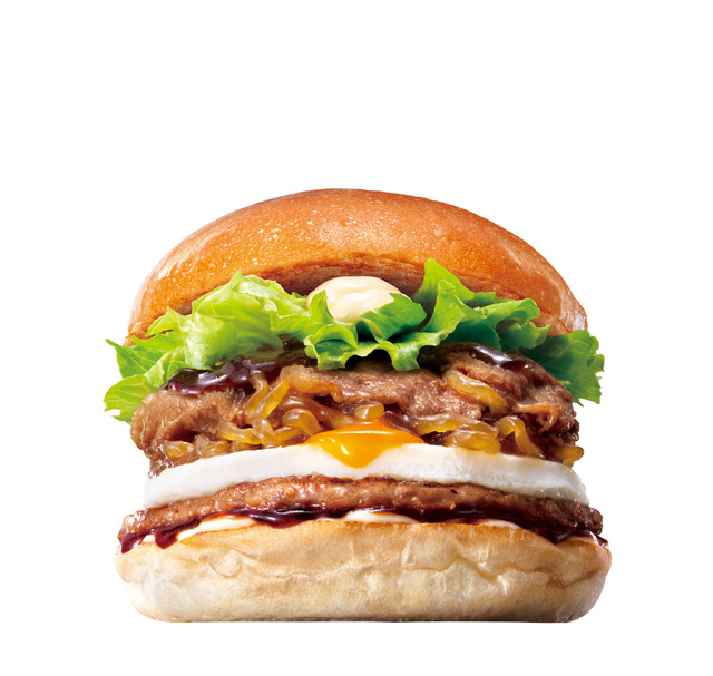 とろたま牛すき焼きバーガー　620円（税込）