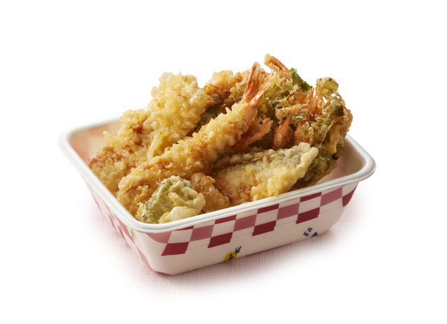 早春海老天丼弁当（お新香付）テイクアウト1,090円（税込）、デリバリー1,470円（税込）