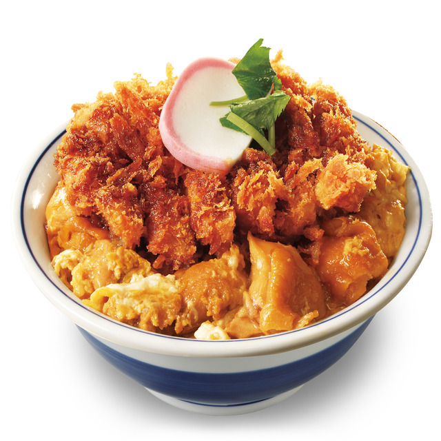 出汁醤油カツ on the 親子丼(梅)(税込979円)
