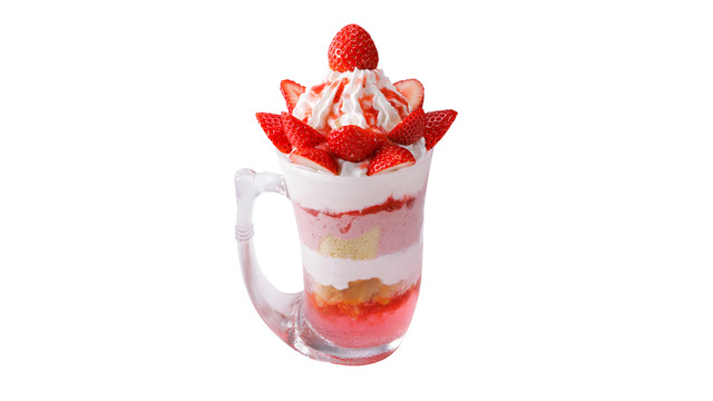 ジョッキパフェ（完熟いちご）　1,780円（税込）