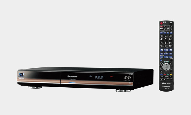 Blu-ray3Dディスク対応レコーダー「DMR-BWT3000」