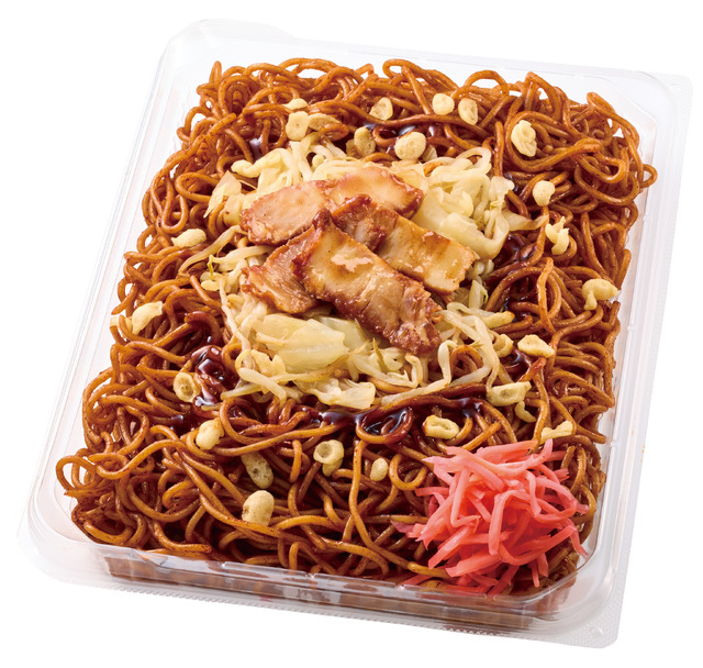 「盛りすぎ！ソース焼そば」（税込 538円）