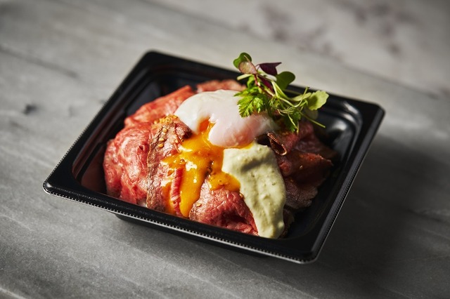 テイクアウト：鳥取和牛のローストビーフ丼