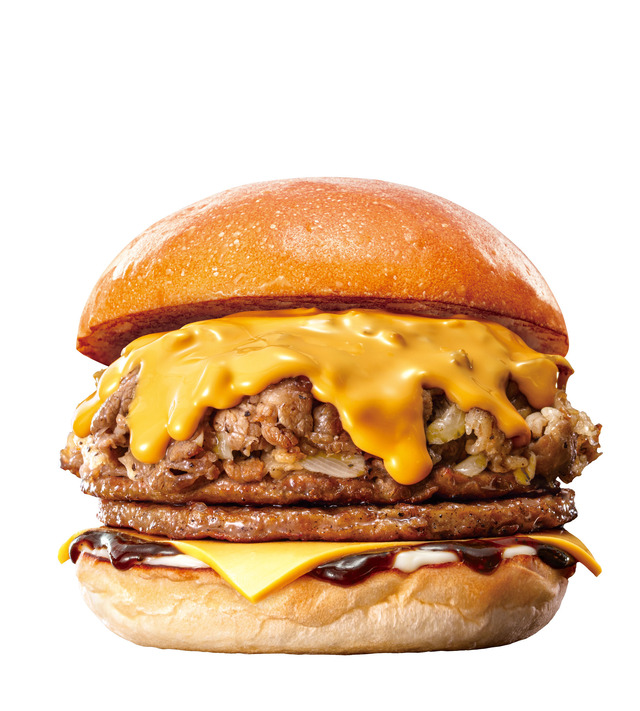 ダブル フィリーチーズステーキバーガー　990円（税込）