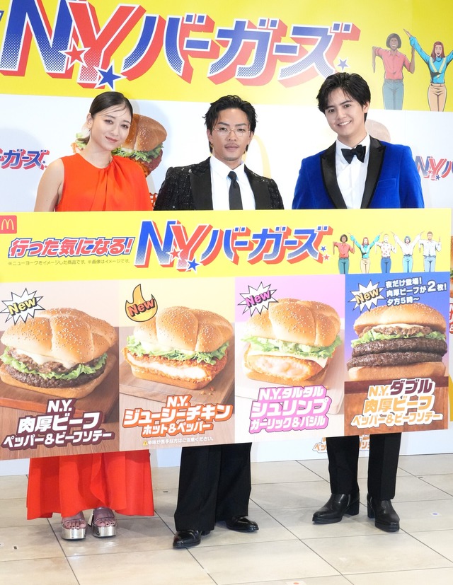 （左から）みちょぱ、数原龍友、片寄涼太【撮影：小宮山あきの】