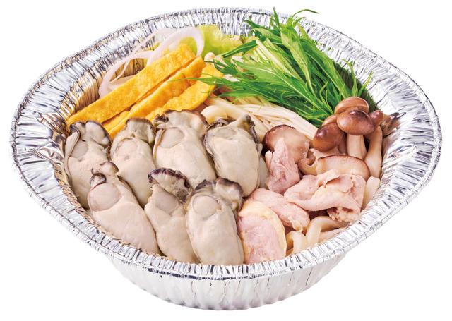 「牡蠣たっぷり鍋焼きうどん」（税込1,186円）