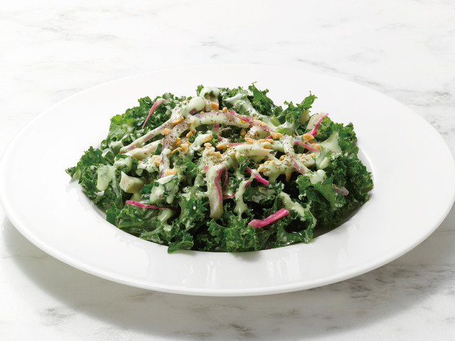 ケールサラダ～グリーンゴッデスドレッシング～（税込693円）