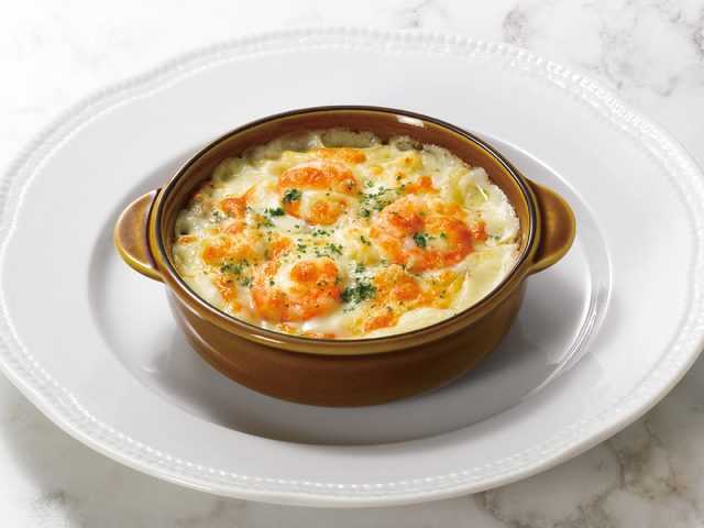 海老とチキンのマカロニグラタン（税込1,188円）