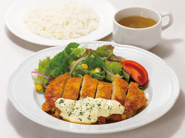 【ランチ】（木・金）チキンカツ南蛮ソースランチ（税込1,078円）　