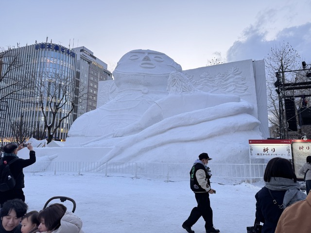 「2026さっぽろ雪まつり」大通会場【撮影／RBB TODAY編集部】
