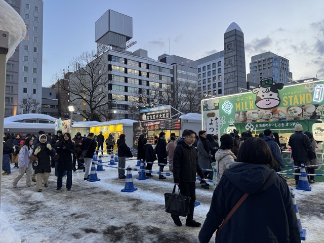「2026さっぽろ雪まつり」大通会場【撮影／RBB TODAY編集部】