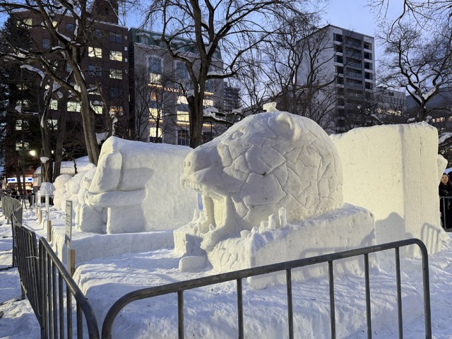 「2026さっぽろ雪まつり」大通会場【撮影／RBB TODAY編集部】