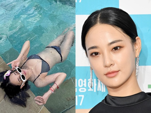 今年39歳？この艶ボディは…“攻めすぎ水着姿”で別次元スタイルを披露　イ・ジュヨンの近況に視線集中