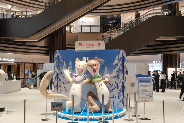 「2026年TCL 冬季オリンピックポップアップイベント」会場の様子（C）TCL