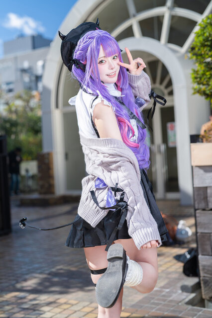 常闇トワ「ホロライブ」／雨猫 しう（X：@amane_siu）