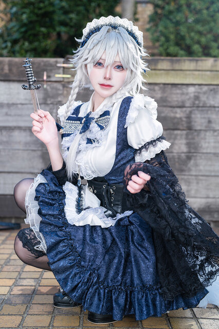 十六夜咲夜『東方Project』／渚（X：@nagix_3a）