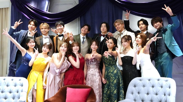 シーズン2に出演する恋愛強者たち【撮影：小宮山あきの】