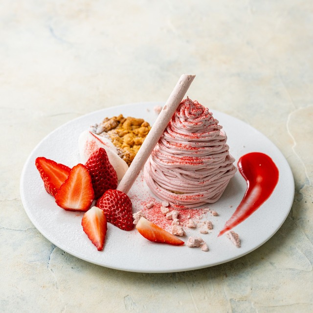 苺のしぼりたてモンブラン　/1,650円(税込)