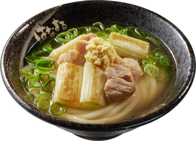 生姜鶏ねぎ塩うどん(温)（小）690円、(中)880円、(大)1,100円