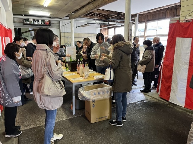 昨年の様子(試飲)