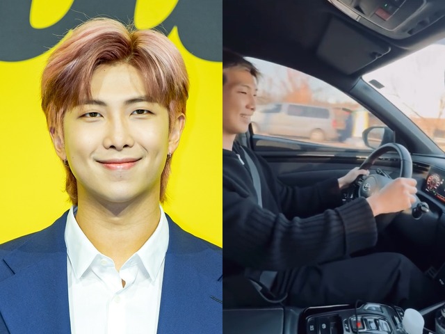 「人類の平和のために免許NG」だったBTS・RM、ついに運転席へ…ドライブ初公開にファン騒然