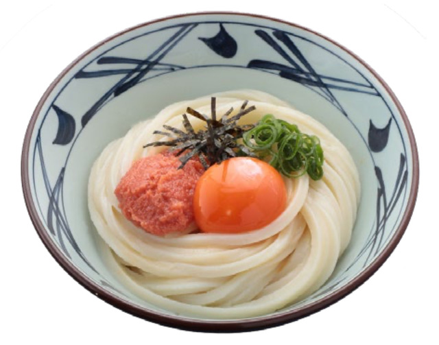 『明太釜玉うどん』（温）　並640円、大830円、得1,020円（税込）